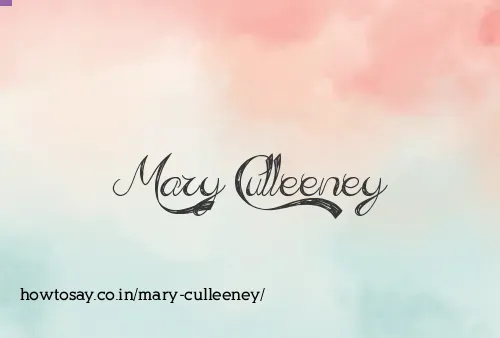 Mary Culleeney