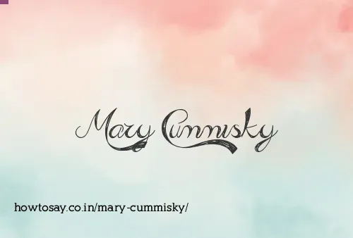 Mary Cummisky