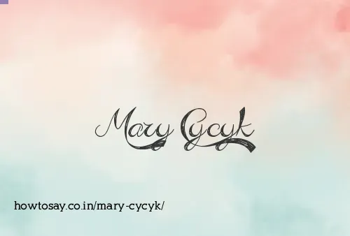 Mary Cycyk