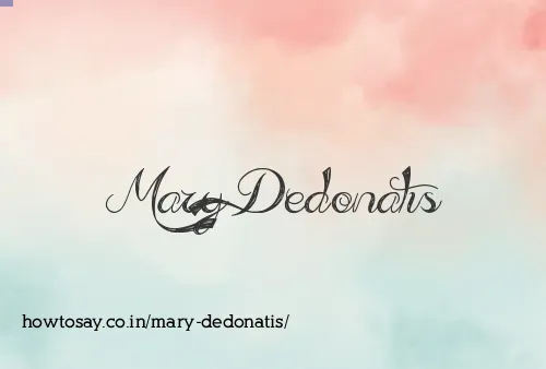 Mary Dedonatis