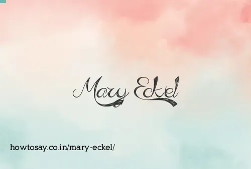 Mary Eckel