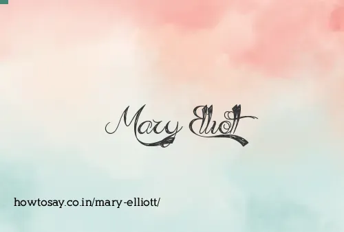 Mary Elliott