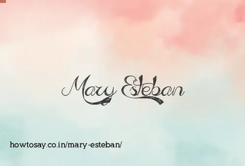 Mary Esteban
