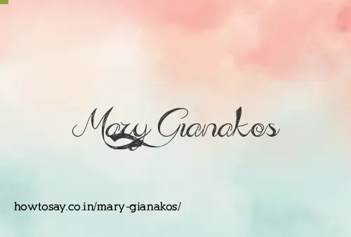 Mary Gianakos