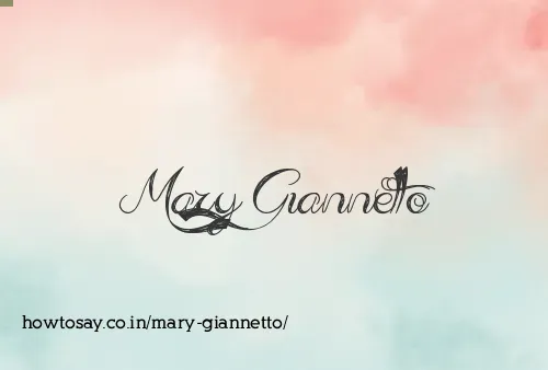 Mary Giannetto