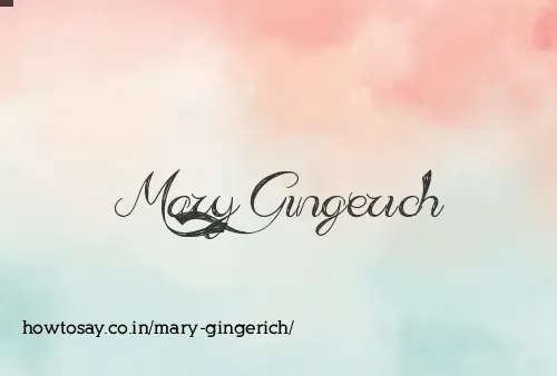 Mary Gingerich