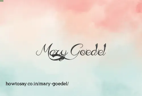 Mary Goedel