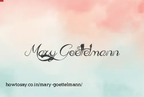 Mary Goettelmann