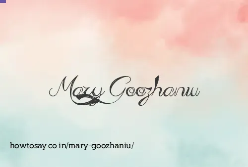 Mary Goozhaniu