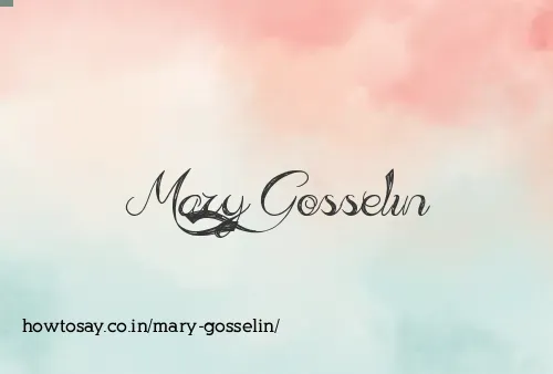 Mary Gosselin