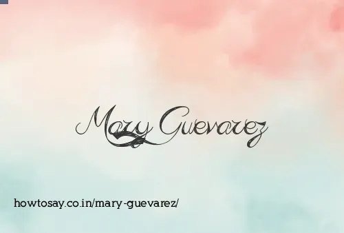 Mary Guevarez