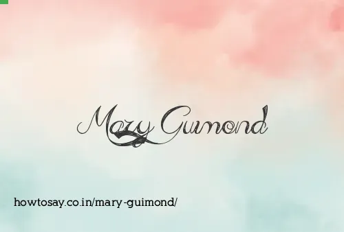 Mary Guimond