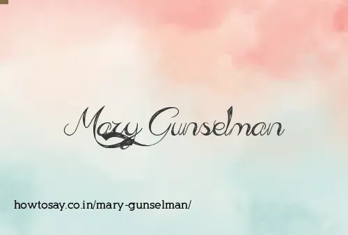 Mary Gunselman