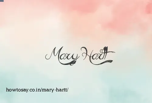 Mary Hartt