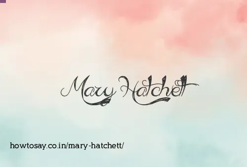 Mary Hatchett