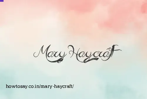 Mary Haycraft