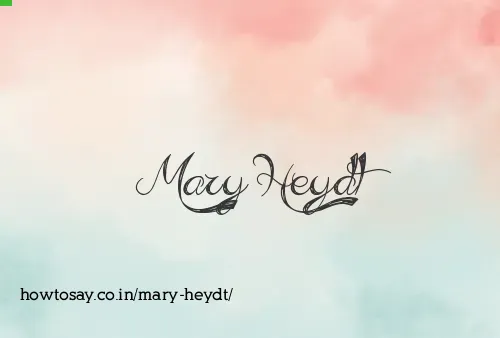 Mary Heydt