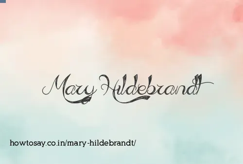 Mary Hildebrandt