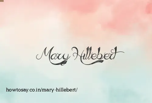 Mary Hillebert