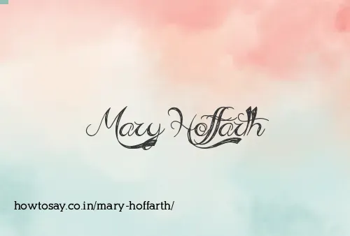 Mary Hoffarth