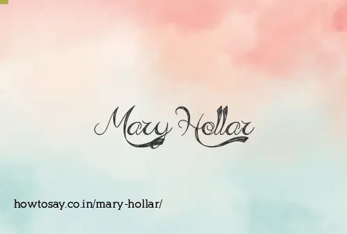 Mary Hollar