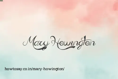 Mary Howington