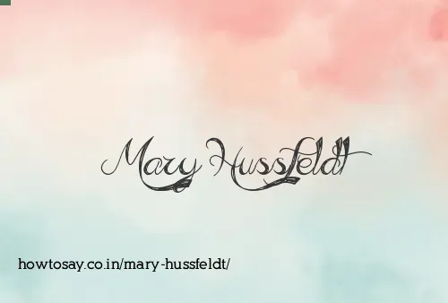 Mary Hussfeldt