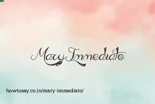 Mary Immediato