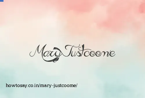 Mary Justcoome