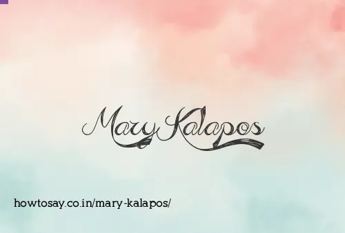 Mary Kalapos