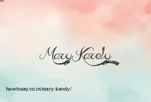 Mary Karoly