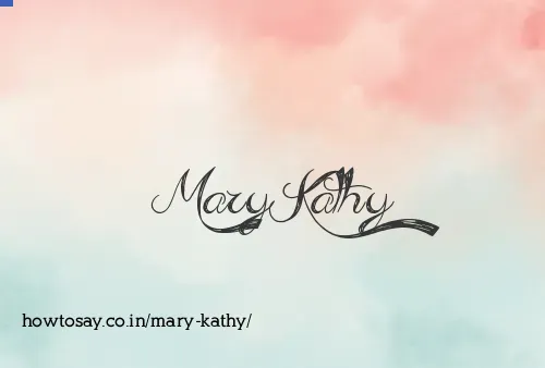 Mary Kathy