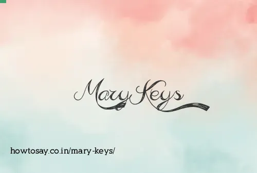 Mary Keys