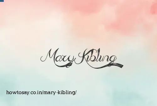Mary Kibling