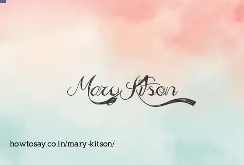 Mary Kitson
