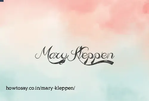Mary Kleppen