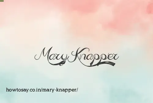 Mary Knapper