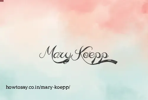 Mary Koepp