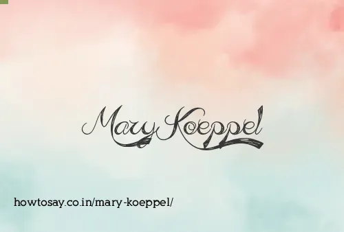 Mary Koeppel