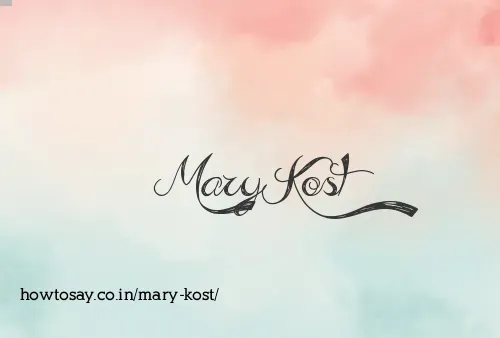 Mary Kost