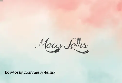 Mary Lallis