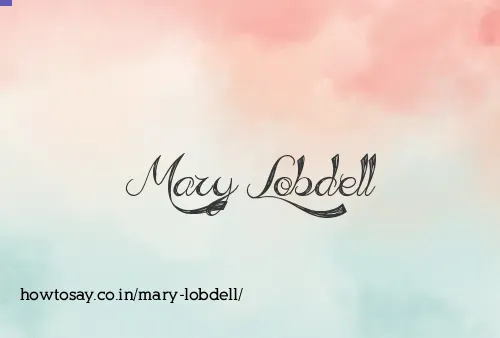 Mary Lobdell