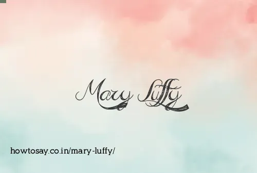Mary Luffy
