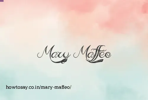 Mary Maffeo