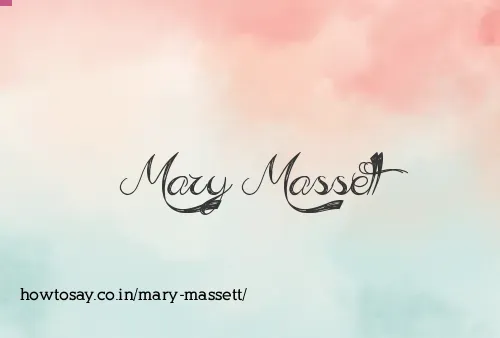 Mary Massett