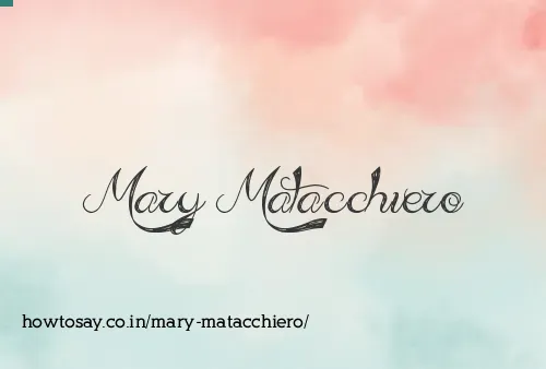 Mary Matacchiero