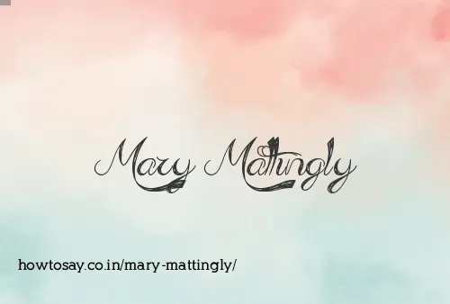 Mary Mattingly
