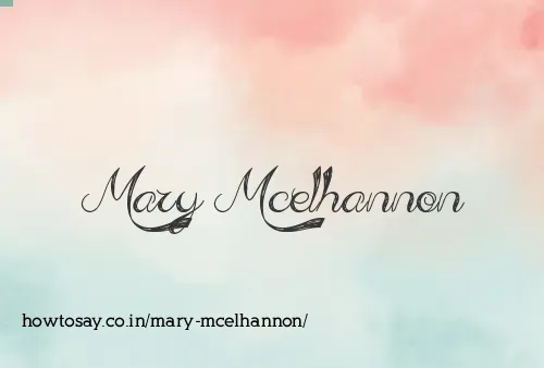 Mary Mcelhannon