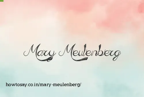 Mary Meulenberg