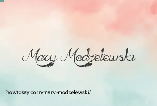 Mary Modzelewski